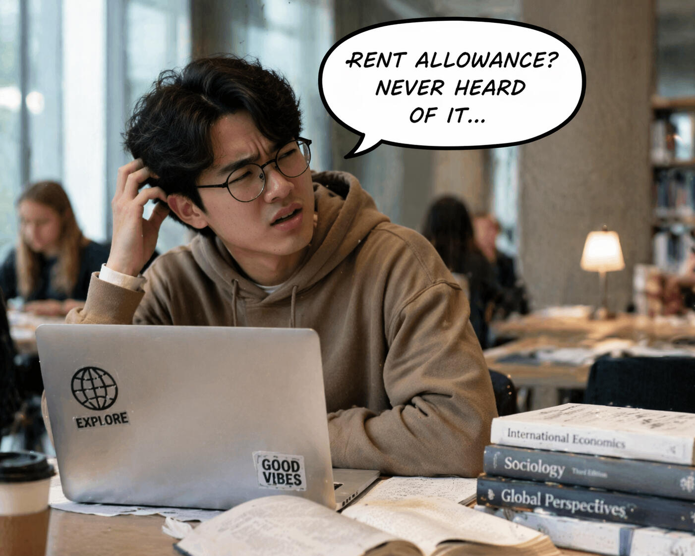 rent allowance ... never heard of
